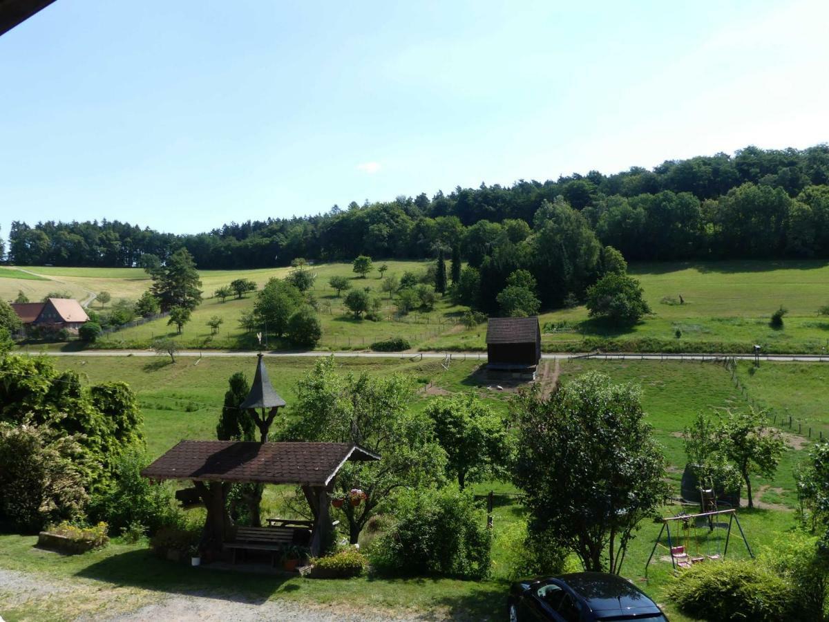 Pension Holzerstube Oberzent ภายนอก รูปภาพ